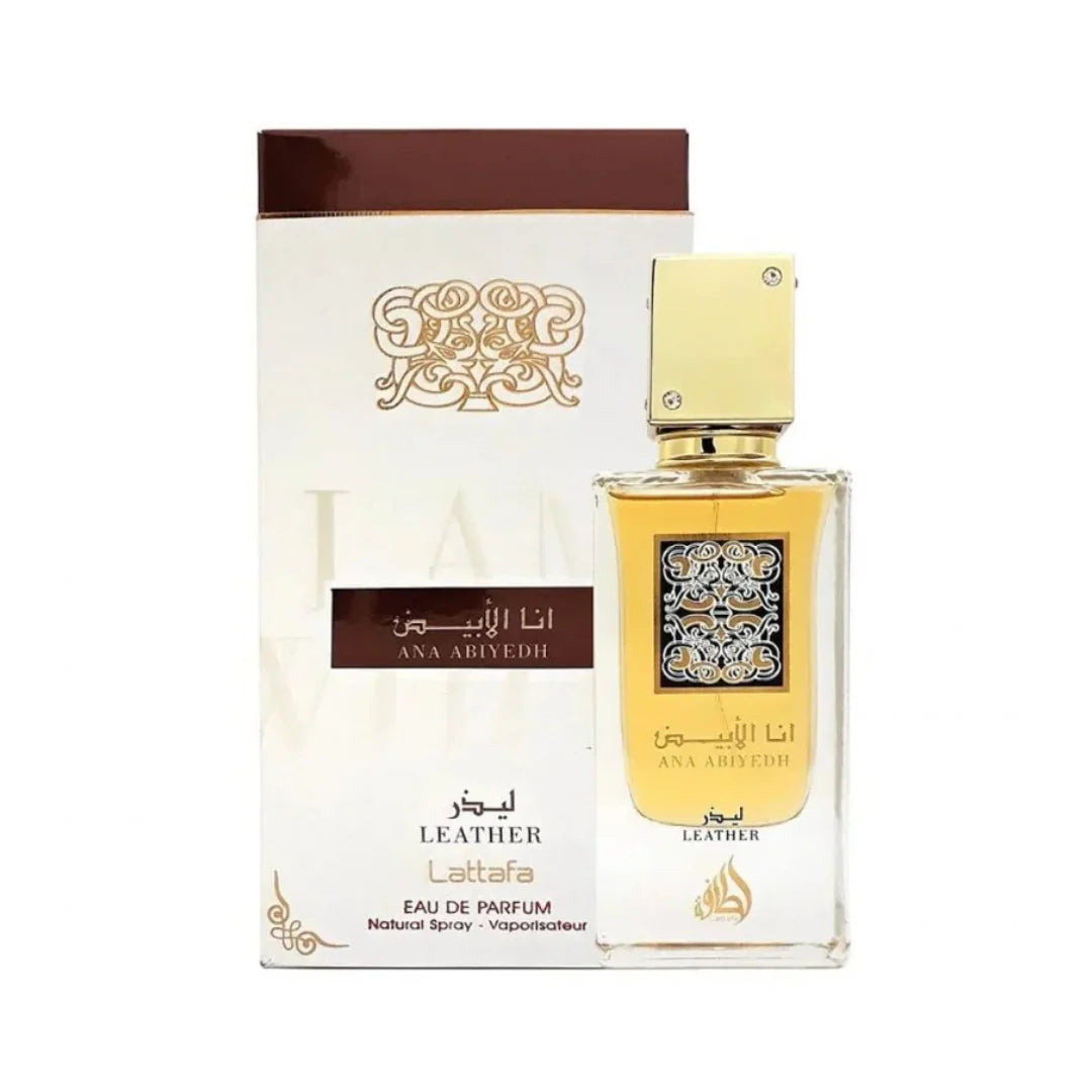 Lattafa Ana Abiyedh Leather Edp 60 ML