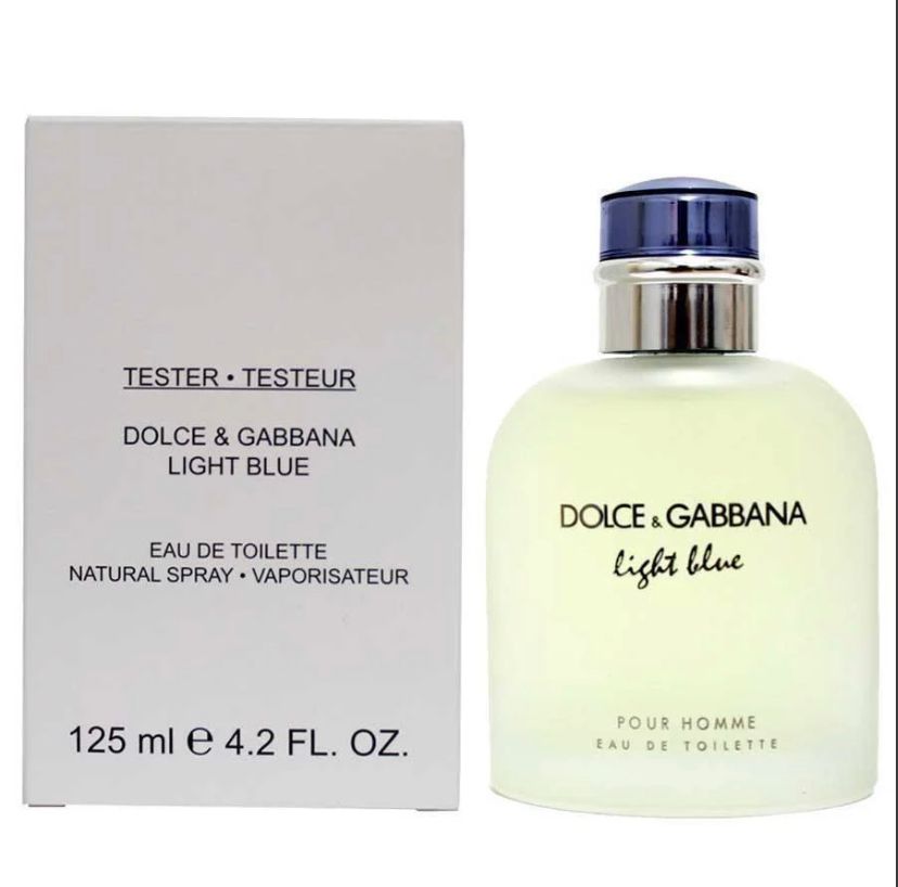 Tester Dolce & Gabbana Light Blue Edt 125ml Hombre