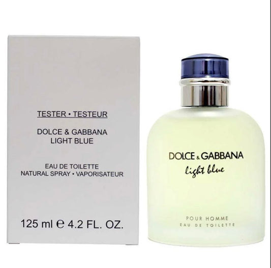 Tester Dolce & Gabbana Light Blue Edt 125ml Hombre