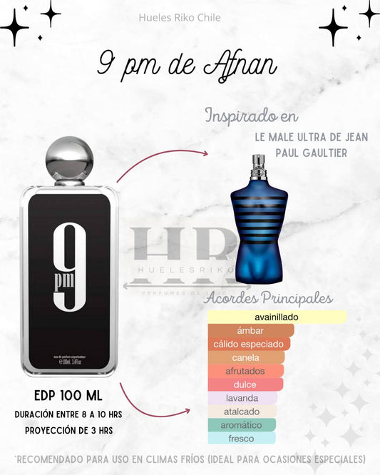 AFNAN 9PM EDP 100ML PERFUME HOMBRE