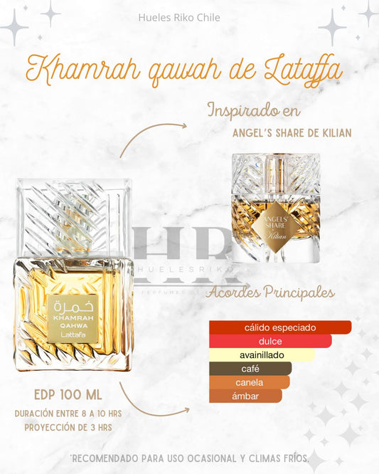 Lattafa Khamrah Qawa edp 100ml (unisex)