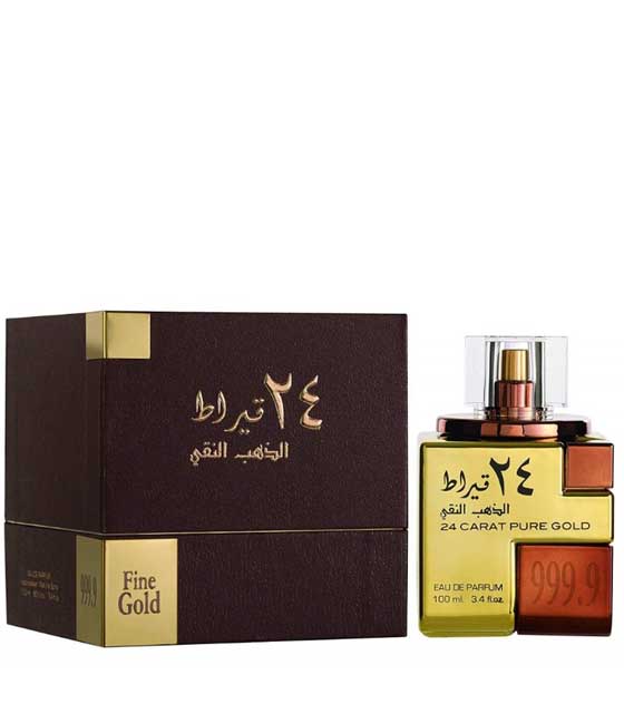 Perfume Lattafa 24 Carat Pure Gold EDP 100 ML Unisex - Inspirado En Nepal Aoud Montale